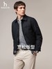 D110237宽松翻领夹克秋季纯色简约男士休闲通勤挺阔上衣外套 商品缩略图13
