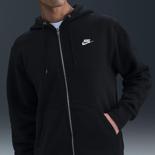 NIKE耐克男子运动训练休闲连帽夹克外套FN3862-010 商品图4