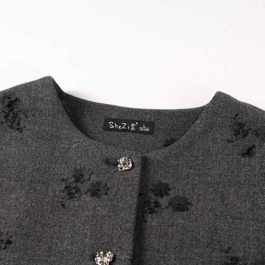 奢姿大码女装2025冬季时尚绣花半身裙套装胖妹妹气质减龄两件套9954953881 商品图2