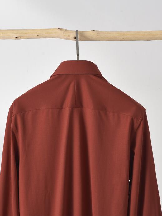 AhhhCotton 100支双股杰尼亚红意式工艺衬衫 商品图3