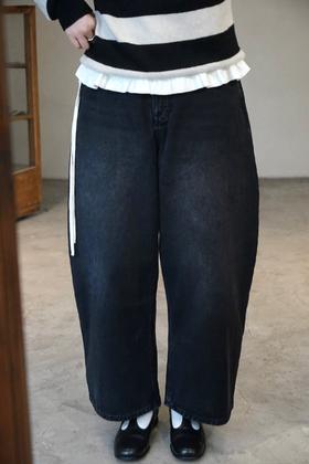 Studio Nicholson 丹宁阔腿裤休闲裤(CHALCO SNW - 1417)