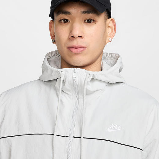 Nike耐克男子宽松运动拼接背标图案复古梭织夹克HJ2013-025 商品图2