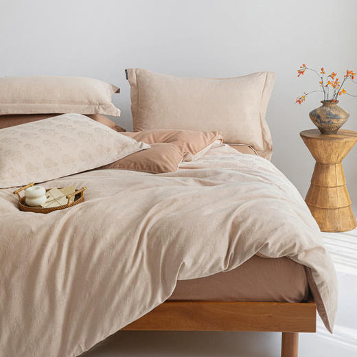 無印良品A类双层120支提花磨毛四件套--波西米亚MJ-TJ25-96 商品图4