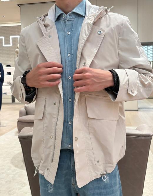 男款鸭舌帽沿防水派克大衣外套zh006 商品图3