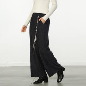 极简雪尼尔布制长裤-纪念日百货门店同款166094140