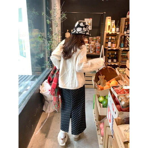 <曾小咸推荐>3.8现货秒杀 ！微信超特价！韩系波点半裙 日常169.99 立减80 秒杀89.99！！ 温柔感毛衣 秒杀99.99！！ 商品图4