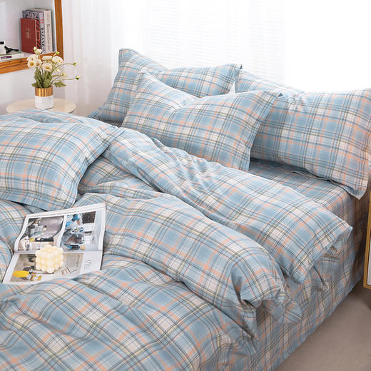 無印臻品磨毛四件套--巴黎之约MJ-TJ23-63 商品图5