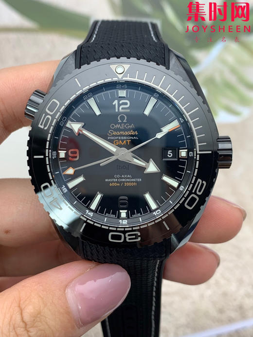 VS欧米茄 海马600米系列 海马海洋宇宙系列 "深海之黑" 男士腕表 表径45.5mm 全陶瓷壳 商品图3