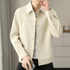 春秋新款男士休闲中厚夹克宽松落肩袖高级感潮流男装青年上衣外套   LSBT-D9816 商品缩略图3
