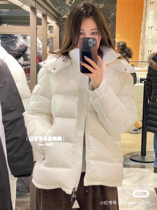 D110223女款玛雅短款羽绒服女生时尚穿搭面包服加厚保暖外套 商品图14