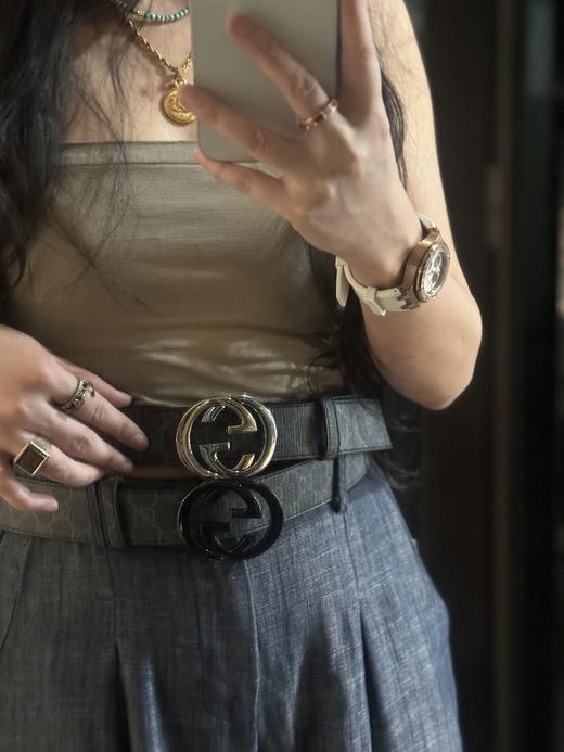 GU&CCI古家 标志性字母组合皮带 商品图5