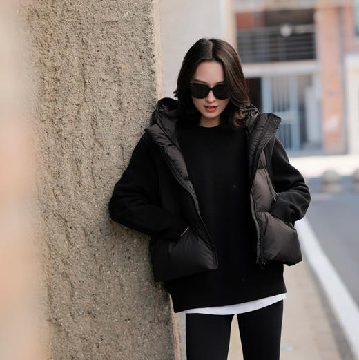 Alo连帽羽绒棉马甲8102001 商品图2