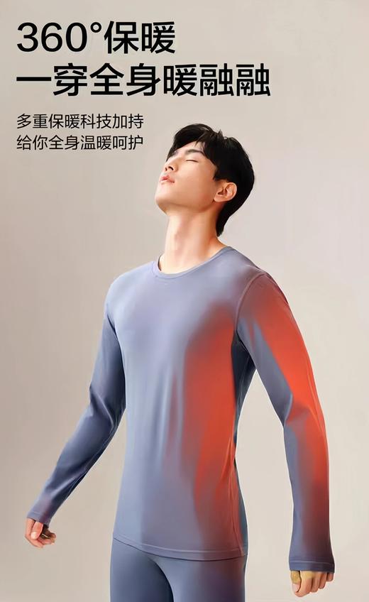 【汉方暖姜 植物纤维醋酸 倍暖绵羊毛】柔软细腻暖姜羊毛套装（女款W4025/男款W4028） 商品图3