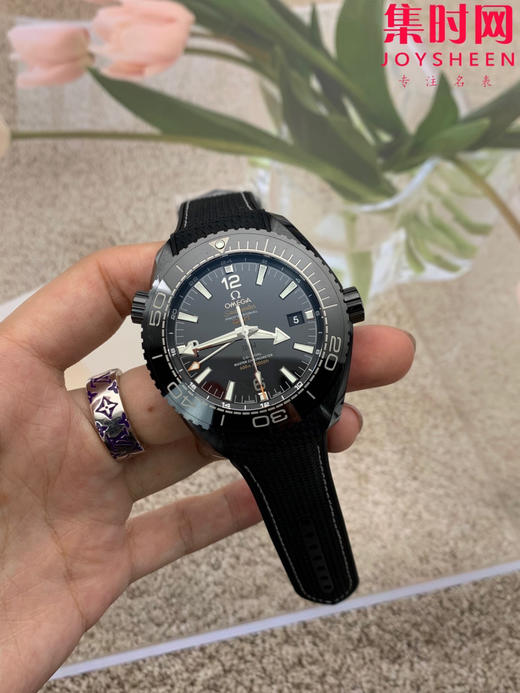 VS欧米茄 海马600米系列 海马海洋宇宙系列 "深海之黑" 男士腕表 表径45.5mm 全陶瓷壳 商品图1