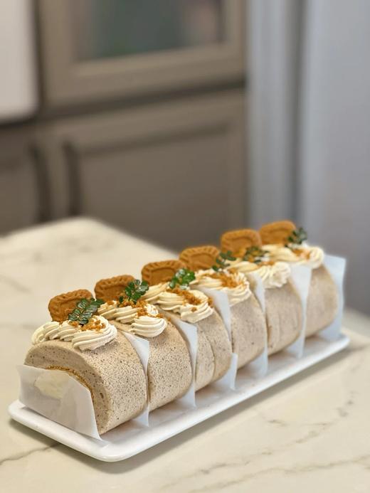 （提前6小时预订）动物奶油 | 伯爵红茶蛋糕卷8拼切件 商品图0