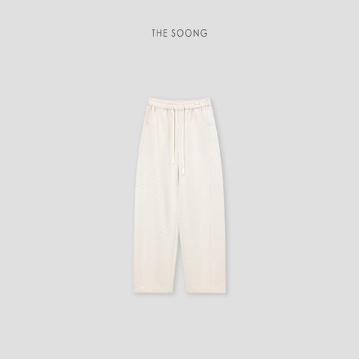 THESOONG’新曲线‘立裁结构定制料 轻弹力小弯刀休闲卫裤HWKZ7903 商品图5