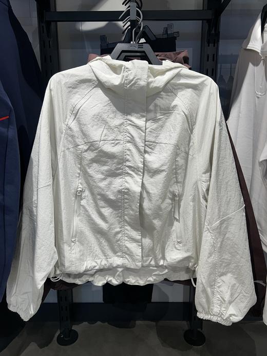 安踏女外套连帽宽松时尚潮流梭织运动单夹克162537609-3 商品图0