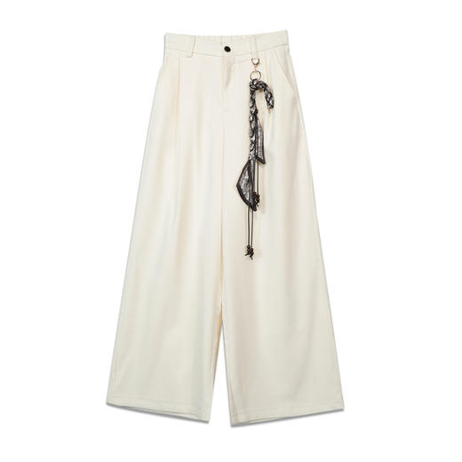 极简雪尼尔布制长裤-纪念日百货门店同款166094140 商品图4