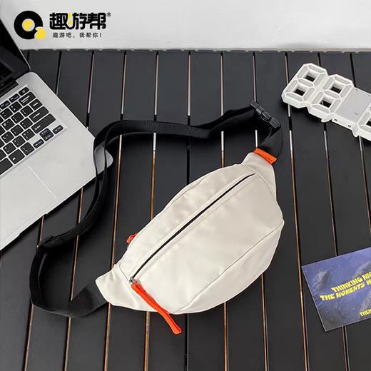 趣游帮 多功能运动单肩包腰包(B002） 商品图1