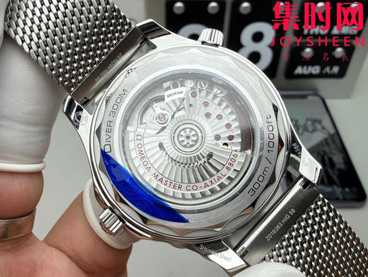 VS欧米茄新款海马300米系列 VS无历海马007邦德 男士腕表 黑盘铝圈 商品图7