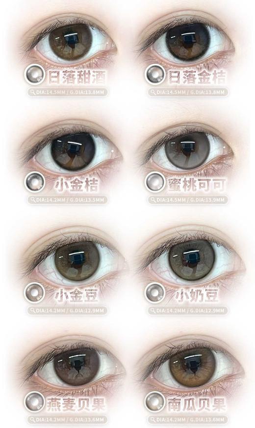 BarieCat 日抛78/盒128/2盒238/4盒338/6盒428/8盒608/12盒878/18盒23/试戴片小苍蓝，具请备注哦！ 商品图3