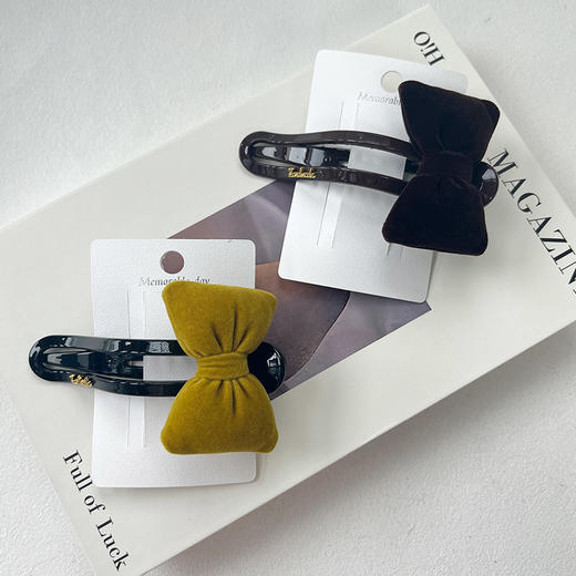 复古彩色结盘发夹-纪念日百货门店同款167447082 商品图1