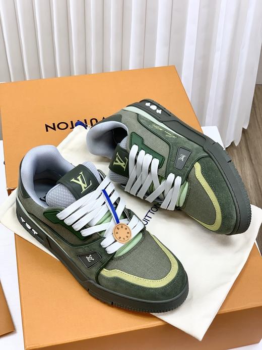 L&V驴牌 情侣乱撞色复古休闲运动鞋 商品图7