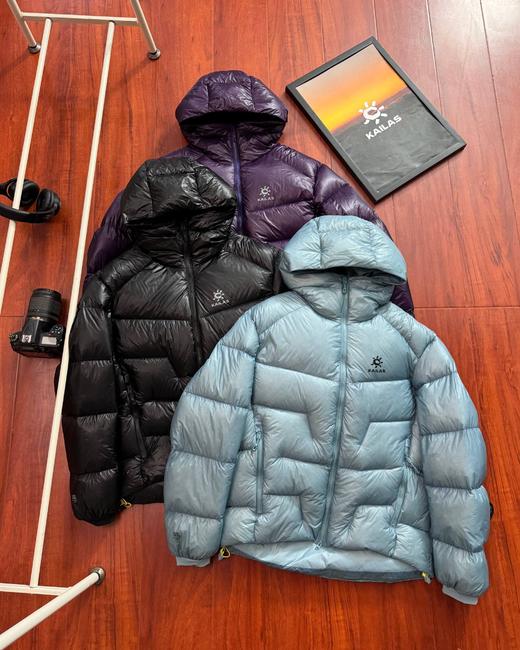 D110222连帽羽绒服绒轻量外套保暖户外男女情侣款 商品图0