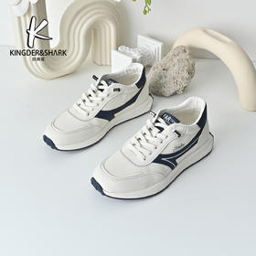 经典鲨2025年冬季专柜新款潮流男士拼色加绒跑步休闲鞋棉鞋KW08-555561