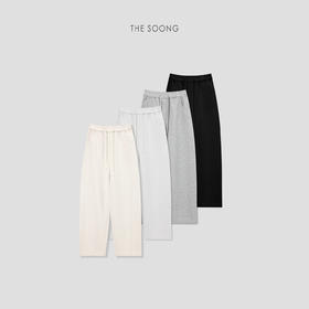 THESOONG’新曲线‘立裁结构定制料 轻弹力小弯刀休闲卫裤HWKZ7903