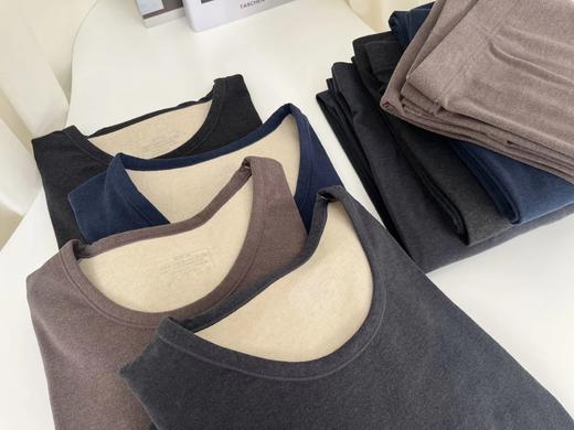 【汉方暖姜 植物纤维醋酸 倍暖绵羊毛】柔软细腻暖姜羊毛套装（女款W4025/男款W4028） 商品图14