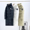 D110228过膝长款连帽秋冬情侣面包羽绒服 商品缩略图0