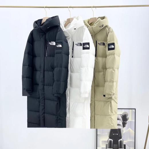 D110228过膝长款连帽秋冬情侣面包羽绒服 商品图0