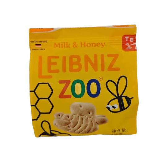 百乐顺莱布尼兹动物型牛奶蜂蜜饼 100g/袋 商品图0