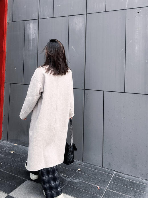 【自由定义】噢蜜ooomeooo翻领羊绒手工大衣可做羊毛🦙 商品图4