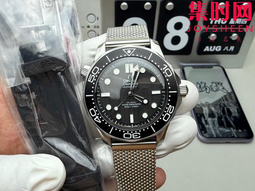 VS欧米茄新款海马300米系列 VS无历海马007邦德 男士腕表 黑盘铝圈 商品图0