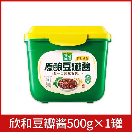 500g 欣和葱伴侣 原酿豆瓣酱  拌饭拌面炒菜凉拌菜豆瓣酱蘸酱甜面酱 商品图0