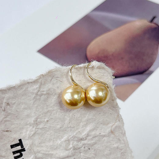 优雅时尚银针耳环（12mm）-纪念日百货门店同款167443541 商品图0