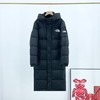 D110228过膝长款连帽秋冬情侣面包羽绒服 商品缩略图8