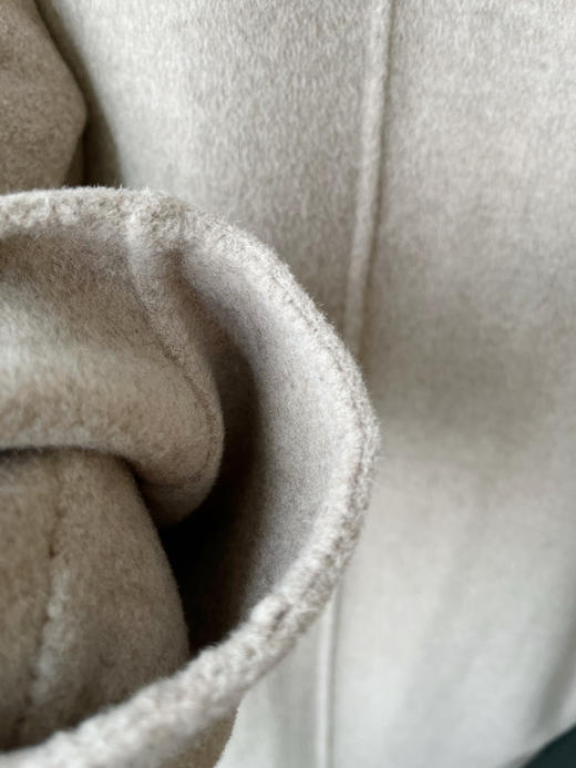 【自由定义】噢蜜ooomeooo翻领羊绒手工大衣可做羊毛🦙 商品图13