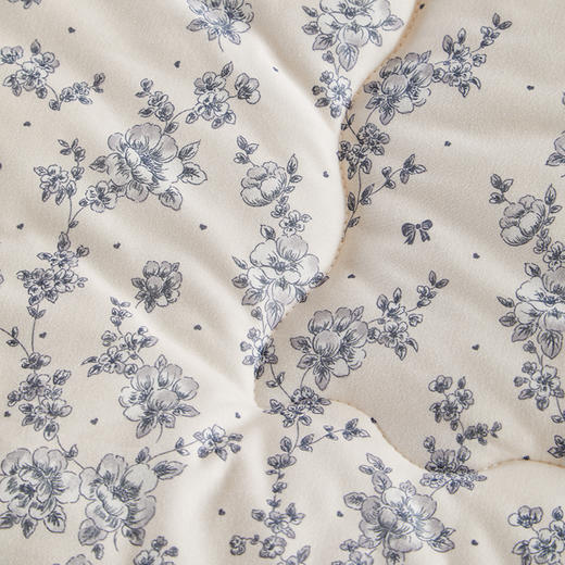 红豆针织棉豆豆安抚被-繁花 HD-DB250811 商品图4