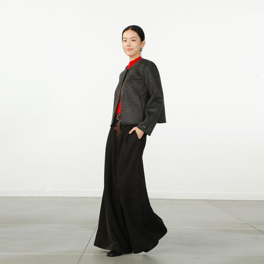 极简垂感腰带阔腿裤-纪念日百货门店同款166695789 商品图3