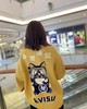 D110234秋冬招财猫嵌花休闲黑色长袖圆领宽松保暖针织衫圆领毛衣 商品缩略图12
