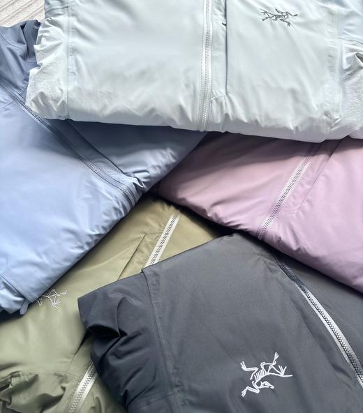 D110239连帽保暖防风防水抗寒羽绒外套男女同款 商品图3