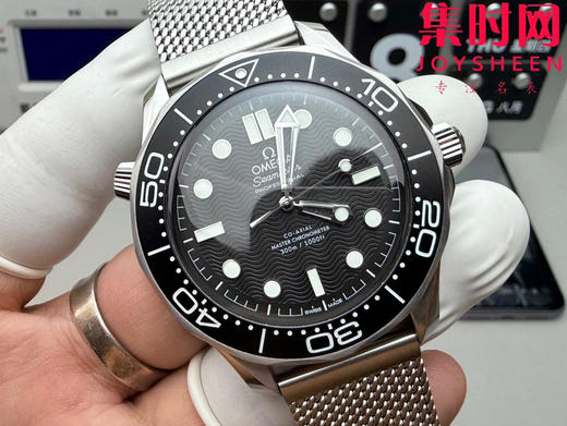 VS欧米茄新款海马300米系列 VS无历海马007邦德 男士腕表 黑盘铝圈 商品图4