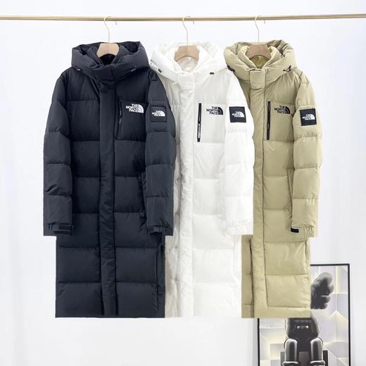 D110228过膝长款连帽秋冬情侣面包羽绒服 商品图1