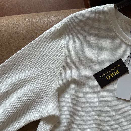 D110232时尚简约风情侣款华夫格针织长袖卫衣 商品图12