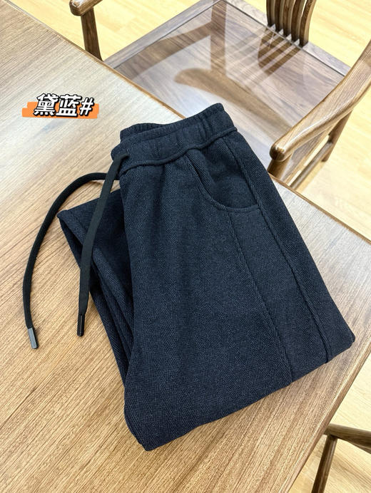 人字纹羊毛裤 商品图6