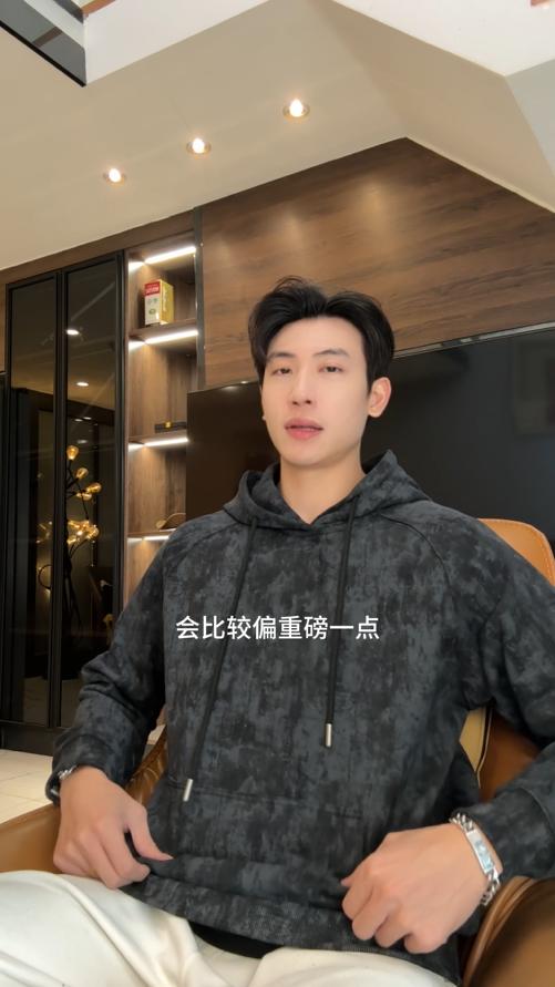 SDSA男士秋冬新款痞帅男装复古扎染抽绳连帽卫衣休闲百搭套头上衣 商品图0