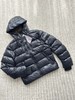 D110236哑光材质面料后背衬衫式弧形设计情侣款羽绒服 商品缩略图0